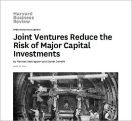 joint ventures reduce the risc of major capital investments
